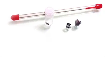 0,5 mm Airbrush-Düsenset: Düsenkappe, Nadelkappe, Düse & Nadel