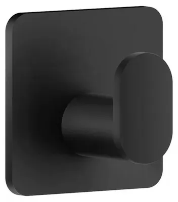 Produktbild von Smedbo CUBE Haken Mini. Schwarz. Selbstklebend. 30 x 30 mm. BB4455