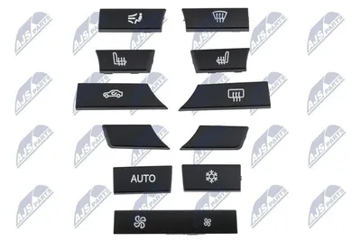Produktbild von NTY EWS-BM-102 Fensterheberschalter für BMW 5 Touring (F11) Fensterheber Schalter