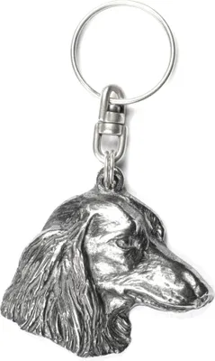 Produktbild von Dachshund Rauhhaar, Dackel, Teckel - Versilberte Hund Anhänger, Handtasche Dekoration, Rucksack-Anhänger von Art-Dog Marke
