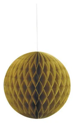Produktbild von Wabenball 20cmØ, Gold