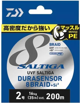 Produktbild von Daiwa Saltiga 8x 300 M Geflochtene Schnur Durchsichtig 0.370 mm Durchsichtig 0.370 mm
