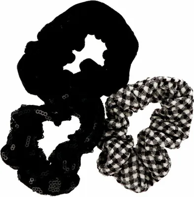 Produktbild von Haargrummi Inca Schwarz (3 Stücke)