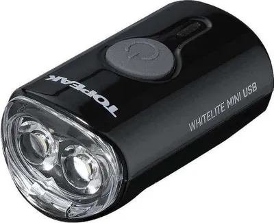 Produktbild von Topeak Whitelite Mini Usb Frontlicht Schwarz  Schwarz One Size