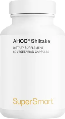 Obrázok produktu pre SuperSmart AHCC Shiitake doplnok stravy - 60 vegi kapsúl