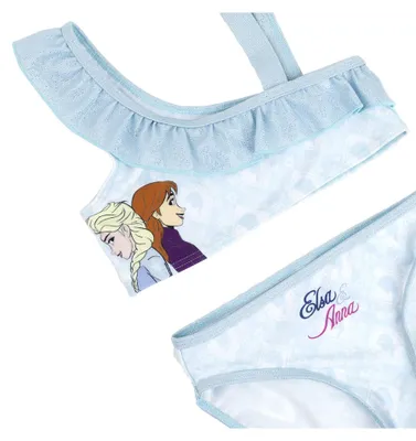 Produktbild von Kinder Bikini Mädchen Bikini Set Frozen - Die Eiskönigin Anna und Elsa, Größe:128