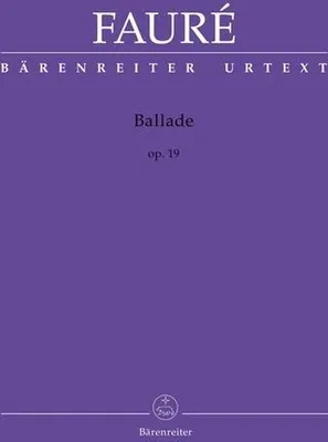 Produktbild von Ballade en fa majeur, op. 19