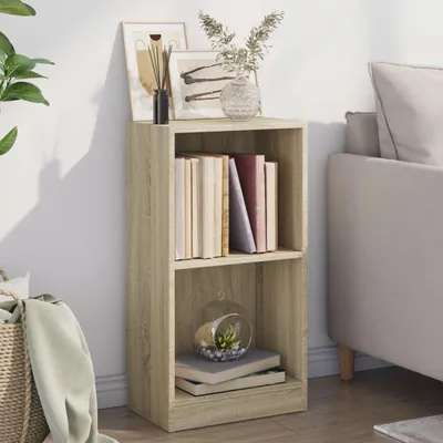Produktbild von Bücherregal aus Holzwerkstoff in Sonoma-Eiche, 40 x 24 x 75 cm