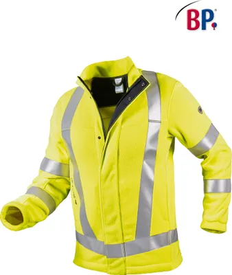 Produktbild von BP® Fleecejacke - warngelb - L