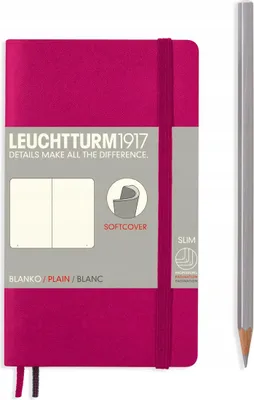 Produktbild von LEUCHTTURM1917 Taschennotizbuch A6 Glatt WEICH