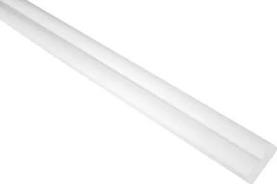 Produktbild von GRAND DECOR Stuckleisten Wand flach modern, PolyurethanHartschaum weiß - 2m Wandleisten glatt Wandvertäfelung Landhaus Deckenleisten (2 Meter CR803)