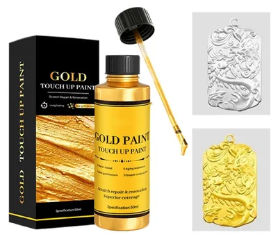 Obrázok produktu pre Zlatá, lesklá farba, 50 ml