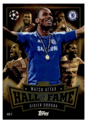 Image de HOF2 - Didier Drogba - Match Attax Hall of Fame - 2025/2026