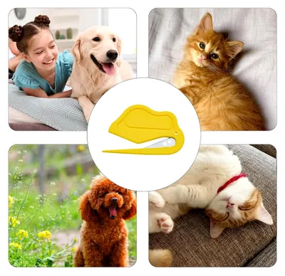 Produktbild von Brieföffner - Tierhaarknotenschneider, Geschenkpapierschneider | Bequemes Öffnen, Briefumschlagschneider, 5 X Leichter Brieföffner