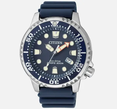 Produktbild von Citizen Promaster Diver Marine mit Eco Drive Herren Armbanduhr in blau, Solar Ziffernblatt, Uhr mit Akku