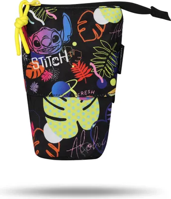 Produktbild von Disney-Federmäppchen „Mona Stitch“ in Schwarz – PATIO