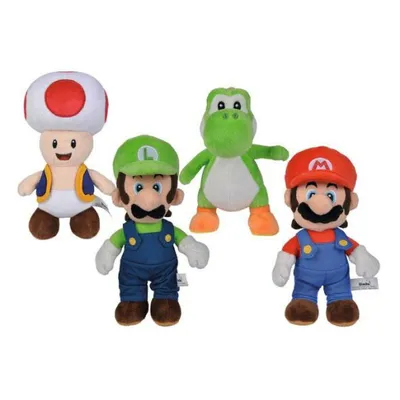 Produktbild von Super Mario Plüschfiguren All Stars 20 cm Sortiment (12)