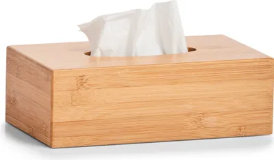 Zdjęcie produktu dla Bambusowy pojemnik na chusteczki, ZELLER