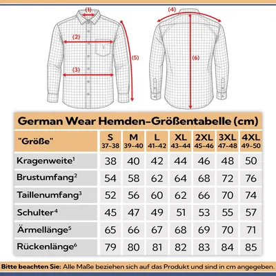 Produktbild von Trachtenhemd für trachten lederhosen freizeit Hemd blau-rot-kariert, Größe:M
