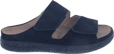 Produktbild von Hartjes Groove Pantolette 122.1221/3001.00 Weite H Schwarz Velourleder 37