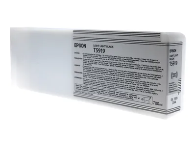 Produktbild von Epson Tintenpatrone light light schwarz T 591  700 ml     T 5919