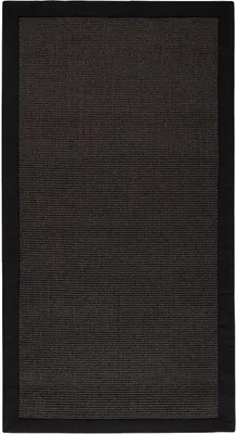 Produktbild von Sisal-Teppich Amazonas Schwarz Mit Bordüre 200 x 290 cm