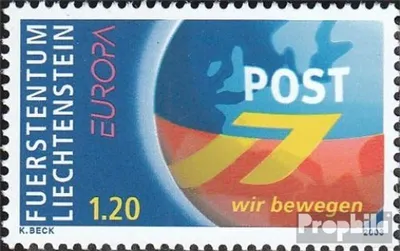 Produktbild von Briefmarken Liechtenstein 2003 Mi 1310 (kompl.Ausg.) gestempelt Europa