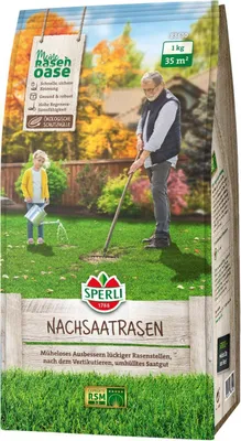 Produktbild von Sperli Nachsaat Rasensamen RSM 3.2 - 1 kg für ca. 35 m²
