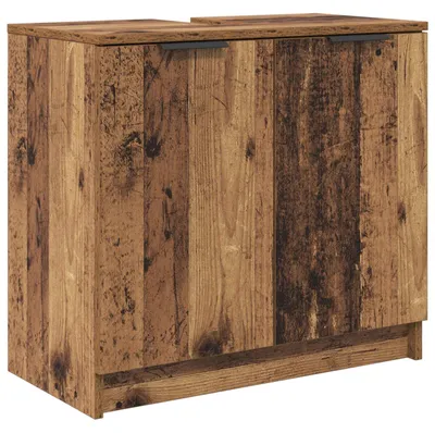 Zdjęcie produktu dla vidaXL Szafka łazienkowa z drewna odzyskanego 64,5 x 33,5 x 59 cm materiał drewnopochodny