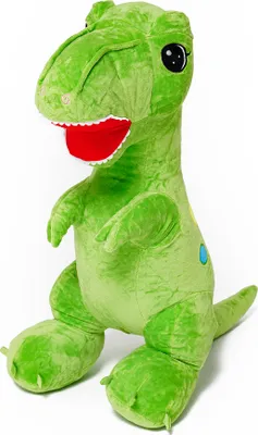 Image de Gustaw Dino Edi - Peluche Grand XXL (Vert, 55cm), Dinosaure Grand Peluche Jouet Peluche Décoration.