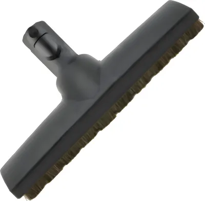 A close-up, isolated shot of a vacuum cleaner attachment.