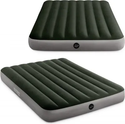 Image de Matelas de couchage gonflable Lit double 191x137 cm Intex 64108