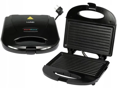 Immagine prodotto di Sandwich maker con piastra grill, 750 W, nero