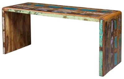 Produktbild von MASSIVMOEBEL24.DE Schreibtisch Altholz 170x65x76 mehrfarbig lackiert FREEZY #40