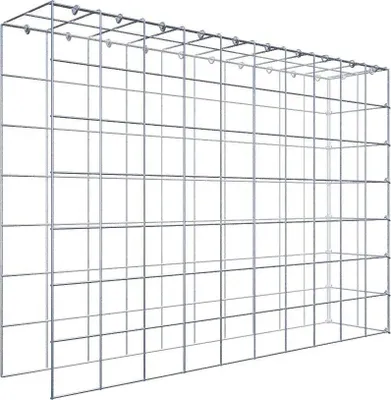 Produktbild von Anbaugabione Typ 4 100 cm x 70 cm x 20 cm (L x H x T), Maschenweite 10 cm x 10 cm, C-Ring