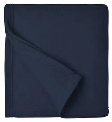Obrázok produktu pre James and Nicholson – deka, fleece, jednofarebná LT2371 (jednotná veľkosť) (námornícka modrá)