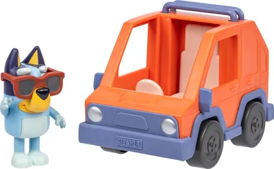 Produktbild von Bluey Figurenset Auto 4WD, Figuren für Kinder, bewegliche Teile 3+
