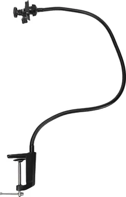 Immagine prodotto di Supporto a collo di cigno, compatibile con videocamere C922, C930e, C920S, C920, C615, C960 e C920x, braccio flessibile, supporto da tavolo per webcam, supporto a forma di I.
