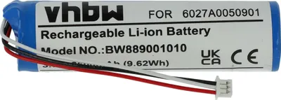 Produktbild von vhbw Akku kompatibel mit TomTom Urban Rider, Urban Rider Pro GPS Navigation Navi (2600 mAh, 3,7 V, Li-Ion)