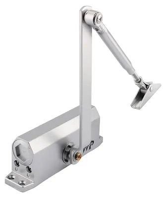 Produktbild von Automatischer Türschließer - Verstellbar bis 65 kg - Geeignet für Türbreite 600-1200 mm - Einstellbare Schließgeschwindigkeit - Einfach zu installieren - 1 Stunde Feuerprüfung - Türschließer