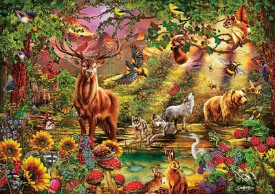 Immagine prodotto di ART PUZZLE Puzzle Foresta incantata 1000 pezzi
