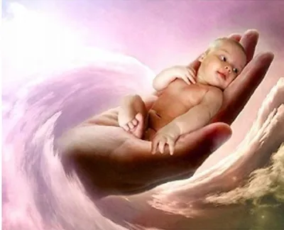Produktbild von Diamentmosai̇k: Babyhand. Kreatives Sticker, 30X40 Cm
