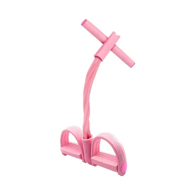 Imagen del producto de Entrenamiento efectivo en casa con la bicicleta estática multifuncional, color rosa
