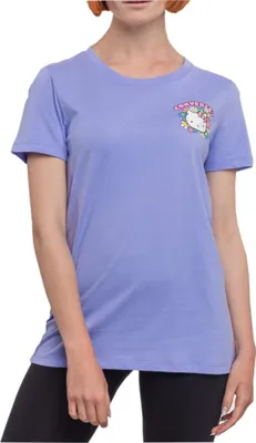 Image de Converse T-shirt X Hello Kitty Floral Face, 10017643A01, Pointure: 158