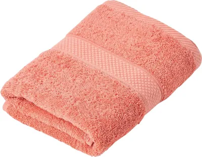 Produktbild von HOMESCAPES Gästehandtuch aus 100% türkischer Baumwolle 500g/m² Handtuch 40x60cm - orange