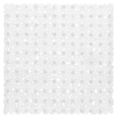 Produktbild von Duschmatte rutschfest 54x54cm transparent PVC maschinenwaschbar BPA frei schimmelresistent