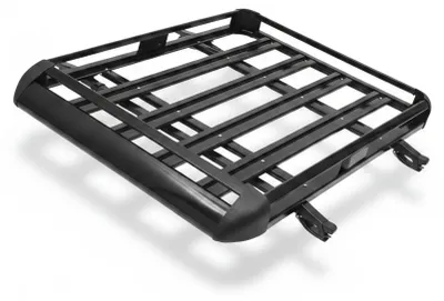 Zdjęcie produktu dla InAndOutdoorMatch - Bagażnik dachowy - Uniwersalny - Aluminium - 127 cm, Obraz wygenerowany przez AI