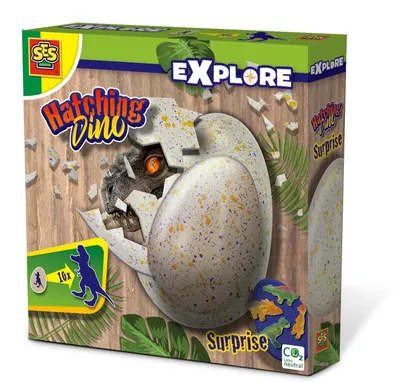 Produktbild von SES Schlüpfender Dino sort. 4+