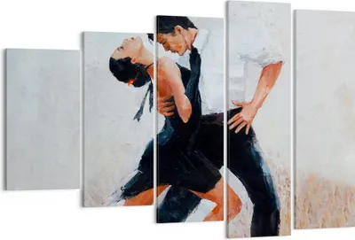 Produktbild von Bild auf Leinwand - Leinwandbild - tanzen sie - 150x100cm - Wand Bild - Wanddeko - Wandbilder - Leinwanddruck - Bilder - Kunstdruck - Wanddekoration - Leinwand bilder - Wandkunst - EG150x100-3771