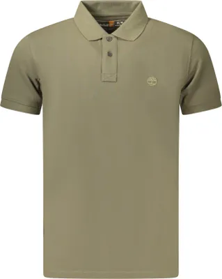 Produktbild von Herren Kurzarm-Poloshirt in Grün, Regular Fit, 100% Baumwolle